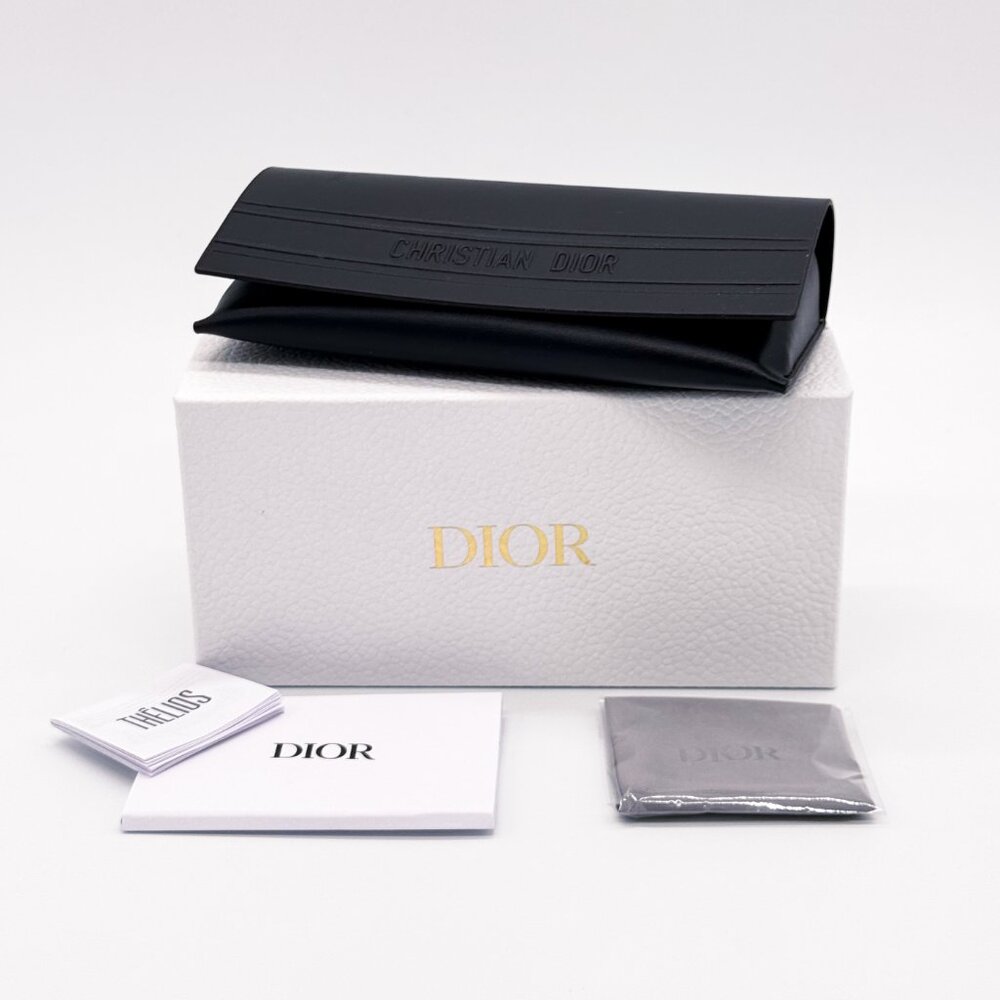 NEW DIOR SUNGLASSES DIOR DIORSIGNATURE B5I 18A0 BLACK HAVANA EYEWEAR - Picture 4 of 4